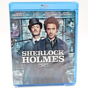 Sherlock Holmes Blu-ray 2010 Robert Downey Jr Jude Law Warner Home Video PG